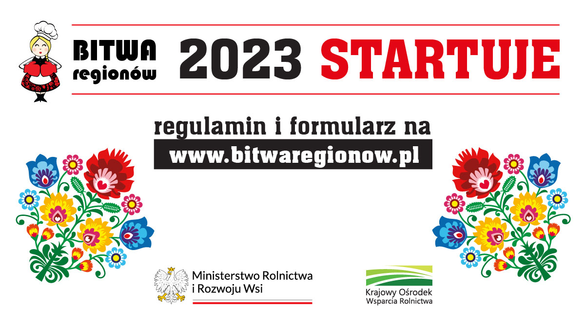 bitwa regionów 2023 startuje tegulamin i formularz na www.bitwaregionow.pl